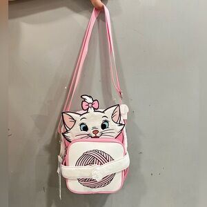 Disney Parks Loungefly Marie Cat Aristocats Crossbody Bag w/ Pouch NEW